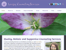 Tablet Screenshot of lovejoycounseling.com